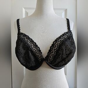 Cacique Black Lace Bra